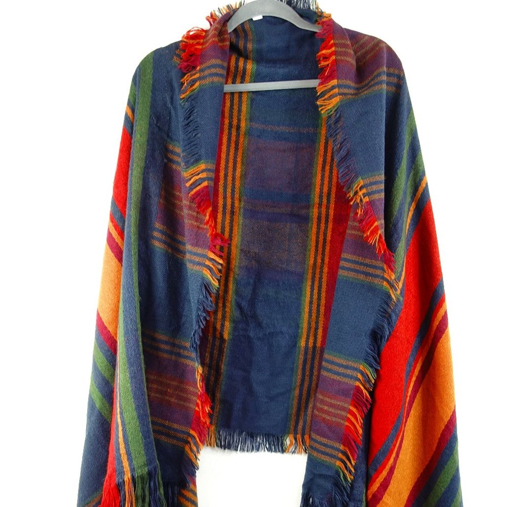 multi-use scarff, coverup, plaid winter perfect!